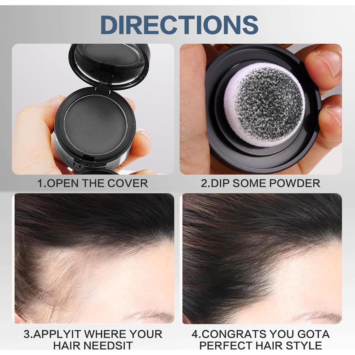 Polvo para Raíces de Cabello Negro IDUCEN 4.14 ml