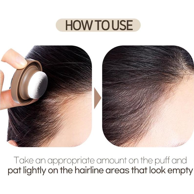 Polvo para Línea del Cabello ETUDE Marrón Claro 40g