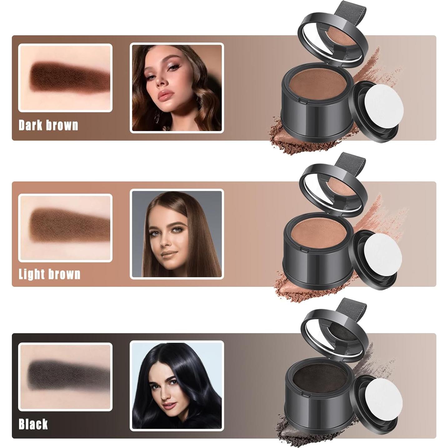 Kit de Polvo para Raíces PPPanYiDi - 3 Colores, Impermeable