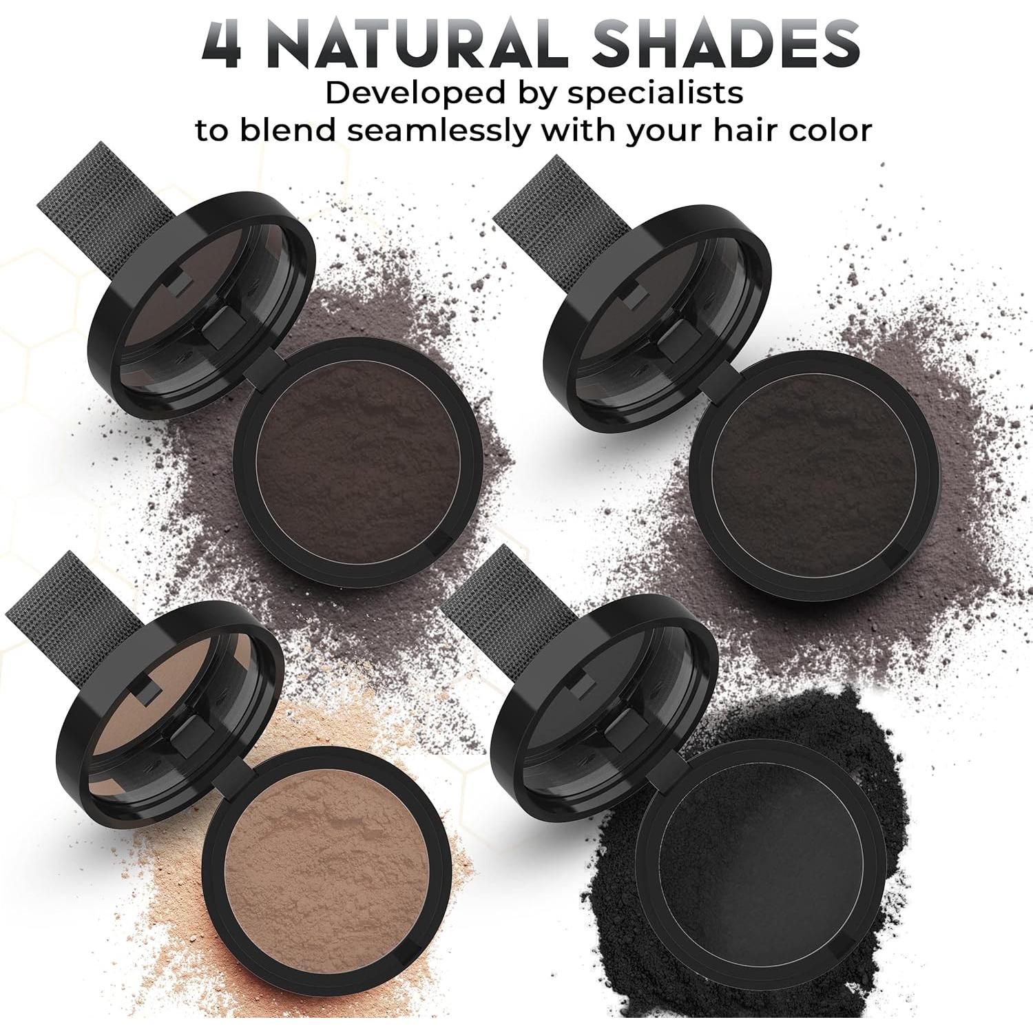 Polvo para Cabello ELEVATE Marrón Medio - Cobertura Instantánea