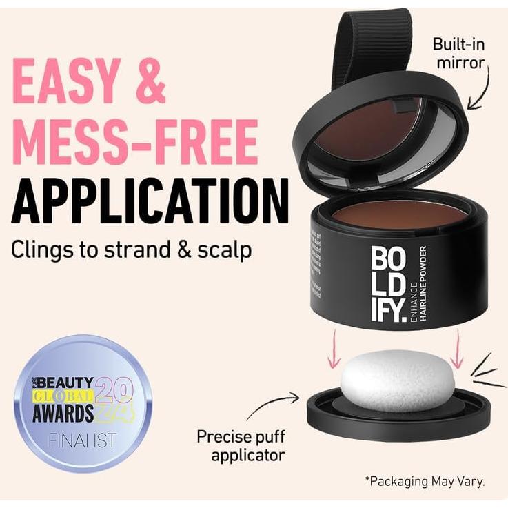 Polvo para Cabello BOLDIFY - Cobertura de Canas y Raíces - 4g