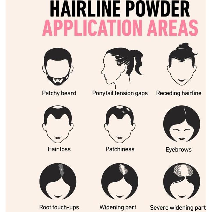 Polvo para Cabello BOLDIFY - Cobertura de Canas y Raíces - 4g