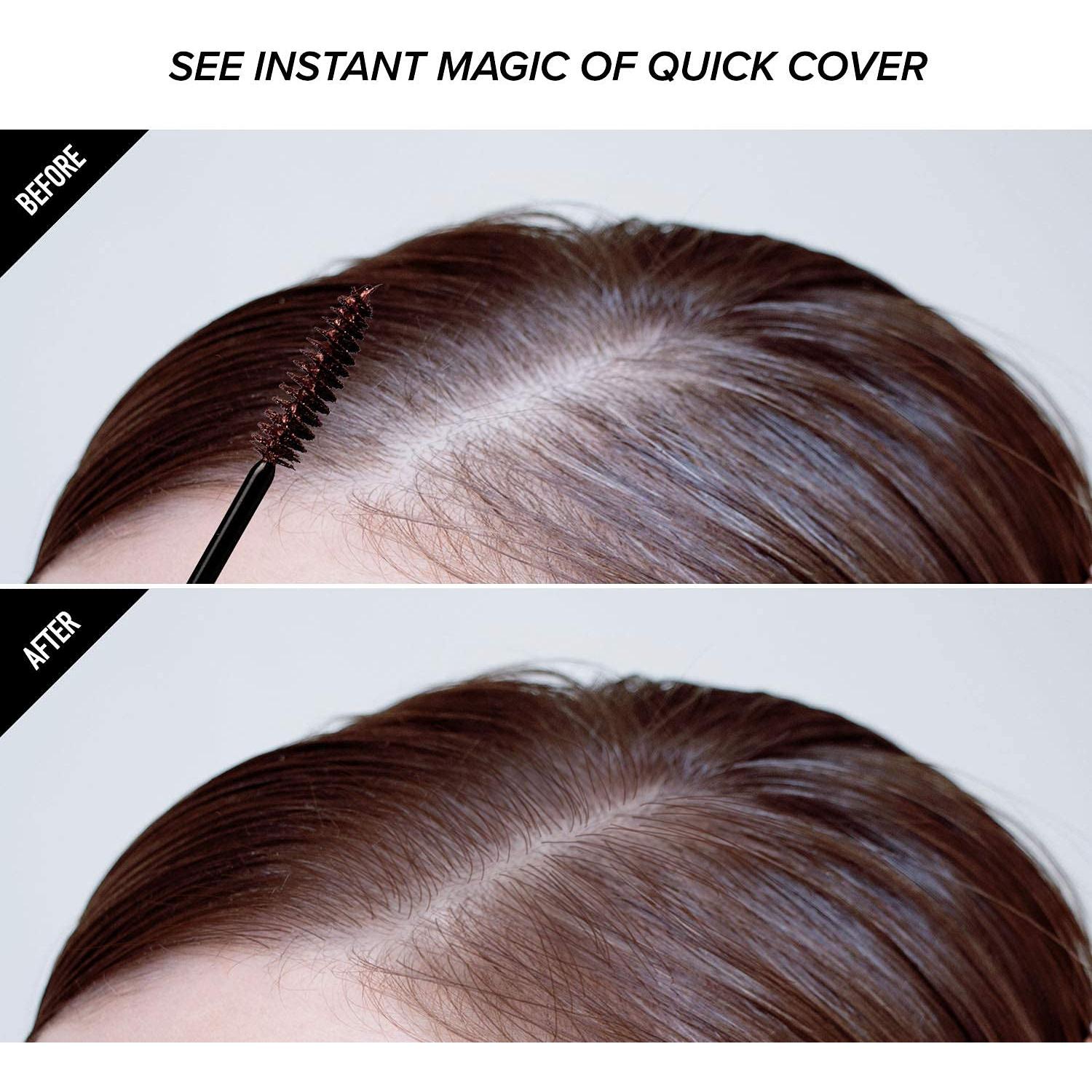 Retoque Rápido de Raíces RED by KISS - Marrón Oscuro, 1 Cuenta