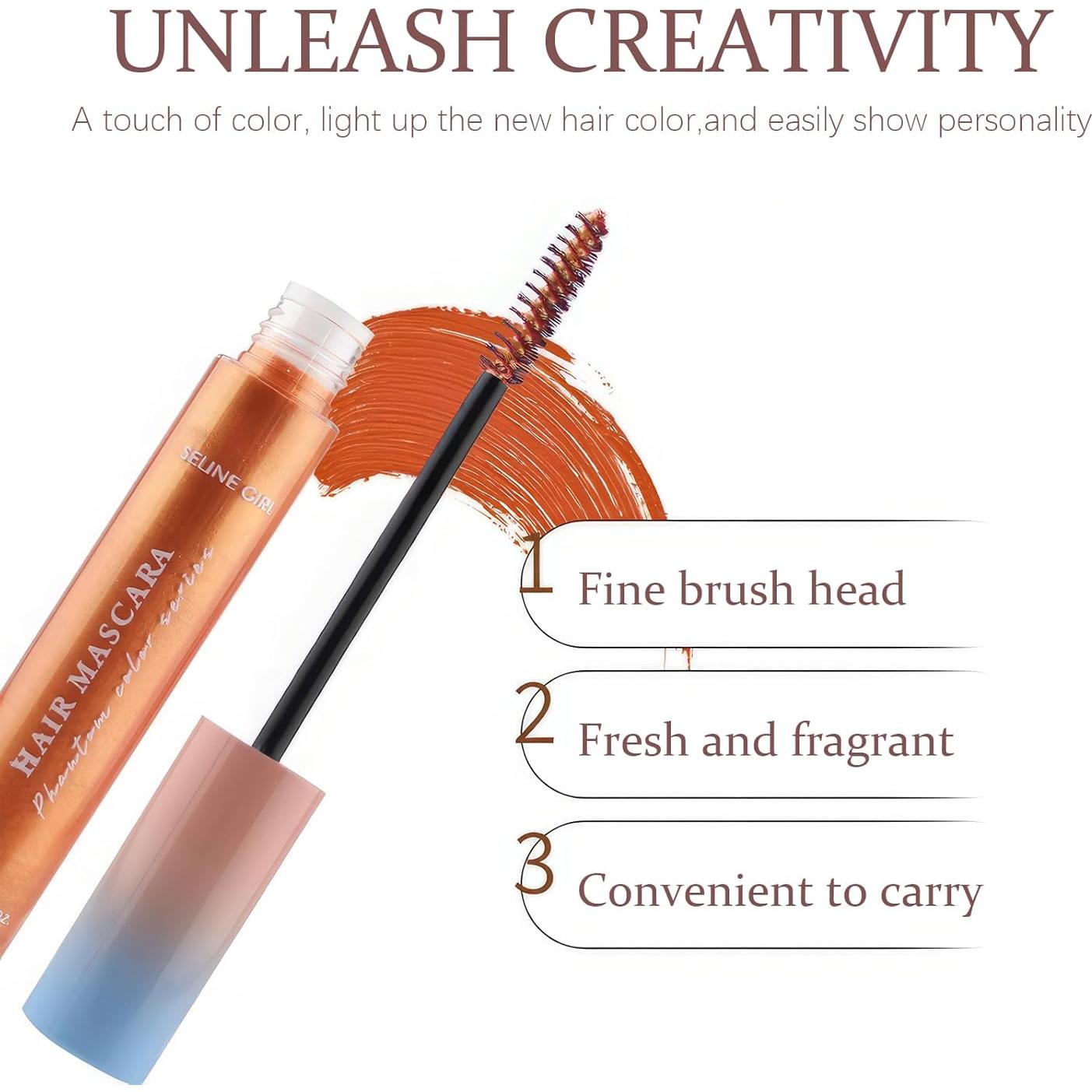 Máscara de Cabello Temporal Seline Girl - 8 Colores Vibrantes