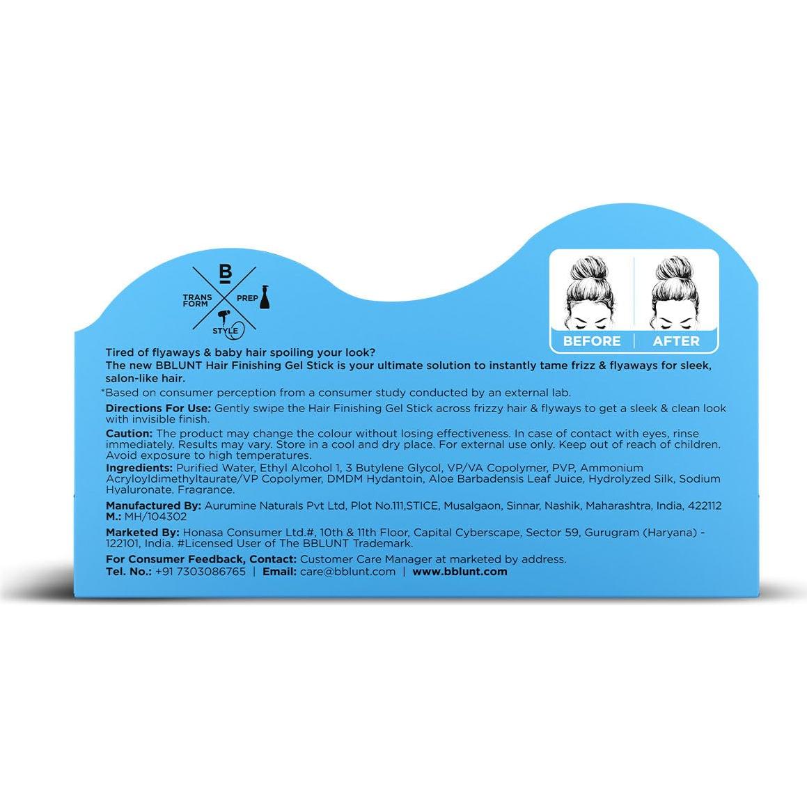 Gel para Terminar el Cabello en Barra BBLUNT 10 ml - Antifrizz