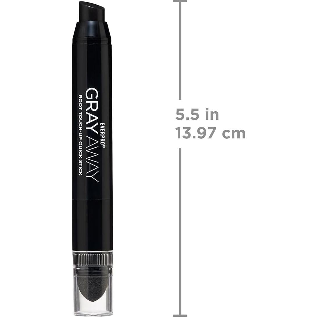 Everpro Gray Away Retoque Raíces Negro 2.83 g Sin Químicos