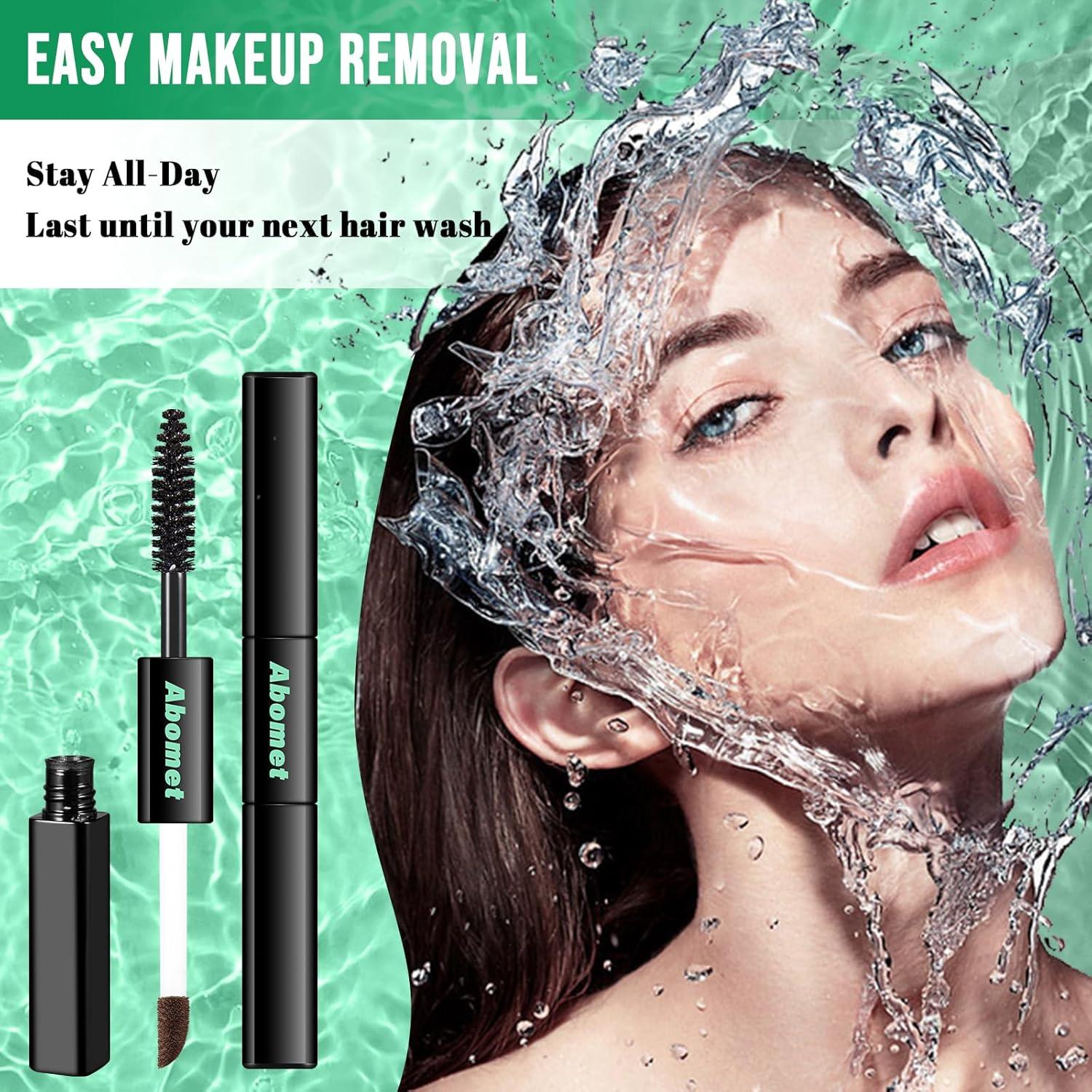 Retoque de Raíces Abomet 7 ML Marrón Medio - Cepillo 2 en 1