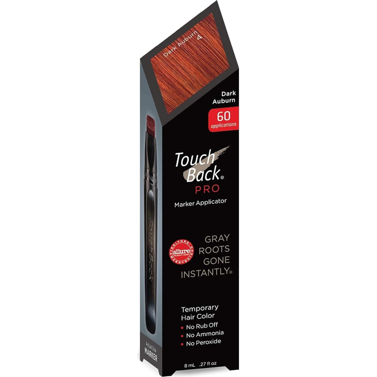 TouchBack PRO Marcador Aplicador Castaño Oscuro 60 Aplicaciones