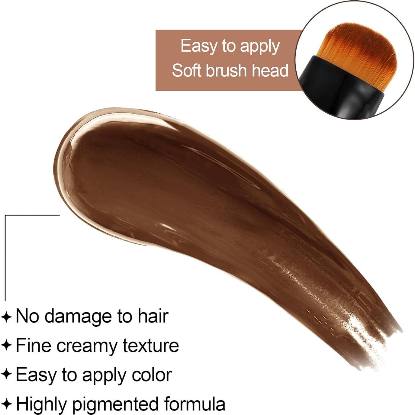 Bolígrafo Retoque Raíces Cabello Marrón 20ml - Semipermanente