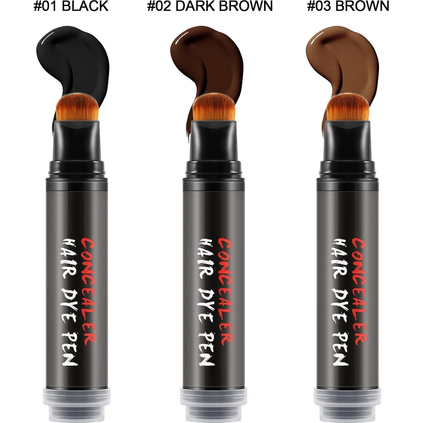 Bolígrafo Retoque Raíces Cabello Marrón 20ml - Semipermanente