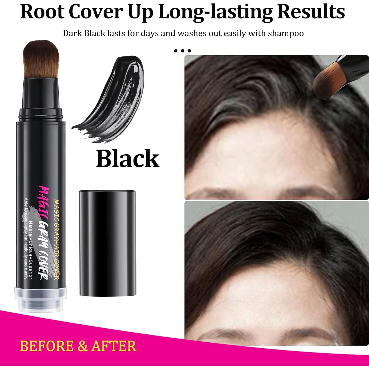 Tiza para Retoque de Raíces TBTFW 20ml Negro Oscuro