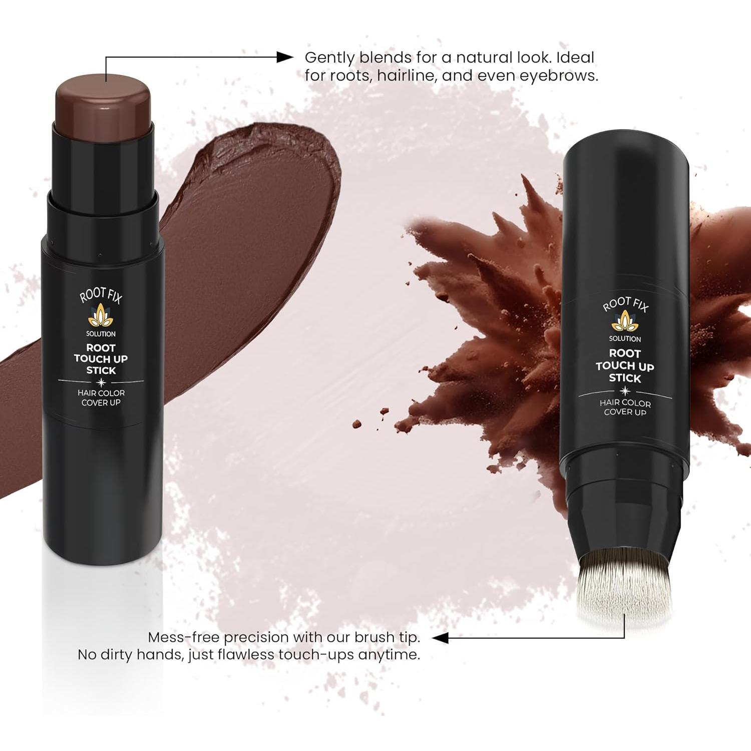 Stick de Color para Raíces Root Fix - Corrector Canas Marrón