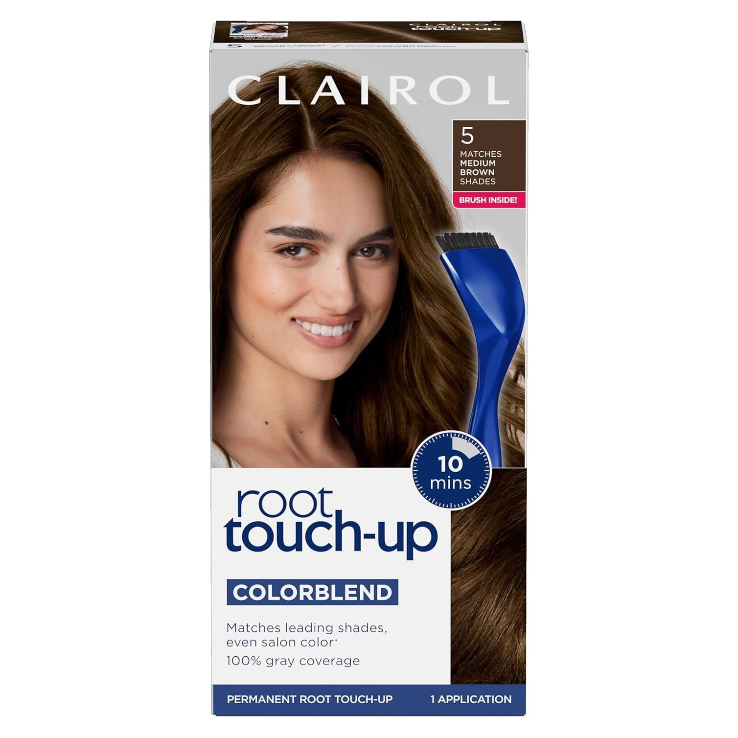 Clairol Root Touch-Up Tinte Permanente 5 Marrón Medio 32.5 ml