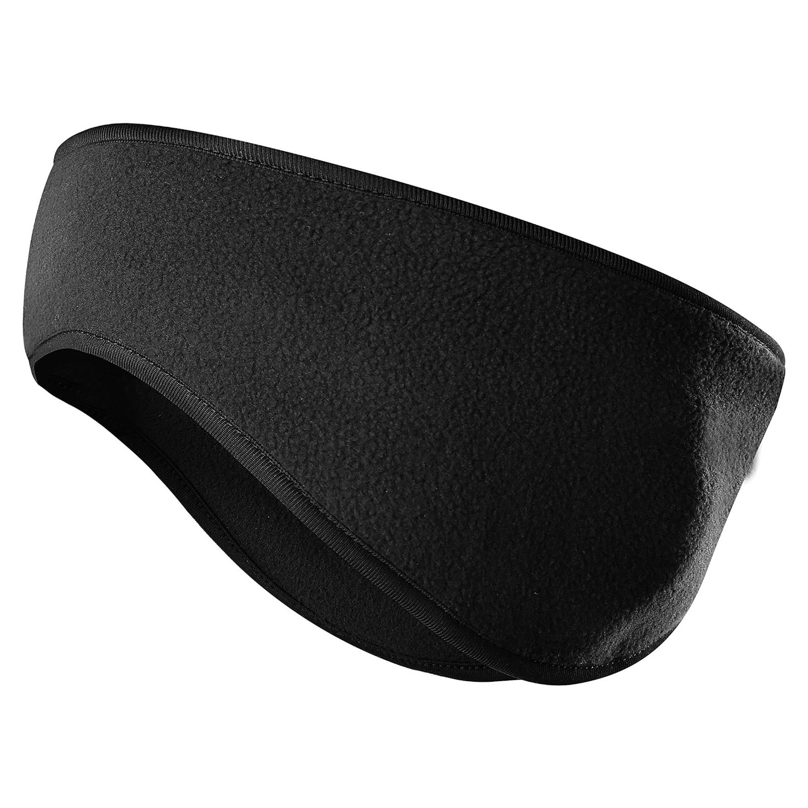 Calentador de Oídos JOEYOUNG de Forro Polar Negro para Invierno