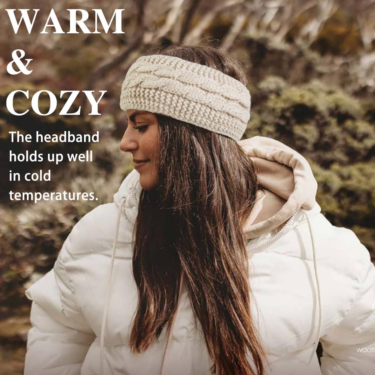 Diadema de Invierno Huachi para Mujeres - Set de 3 Colores