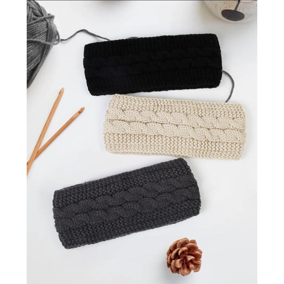 Diadema de Invierno Huachi para Mujeres - Set de 3 Colores