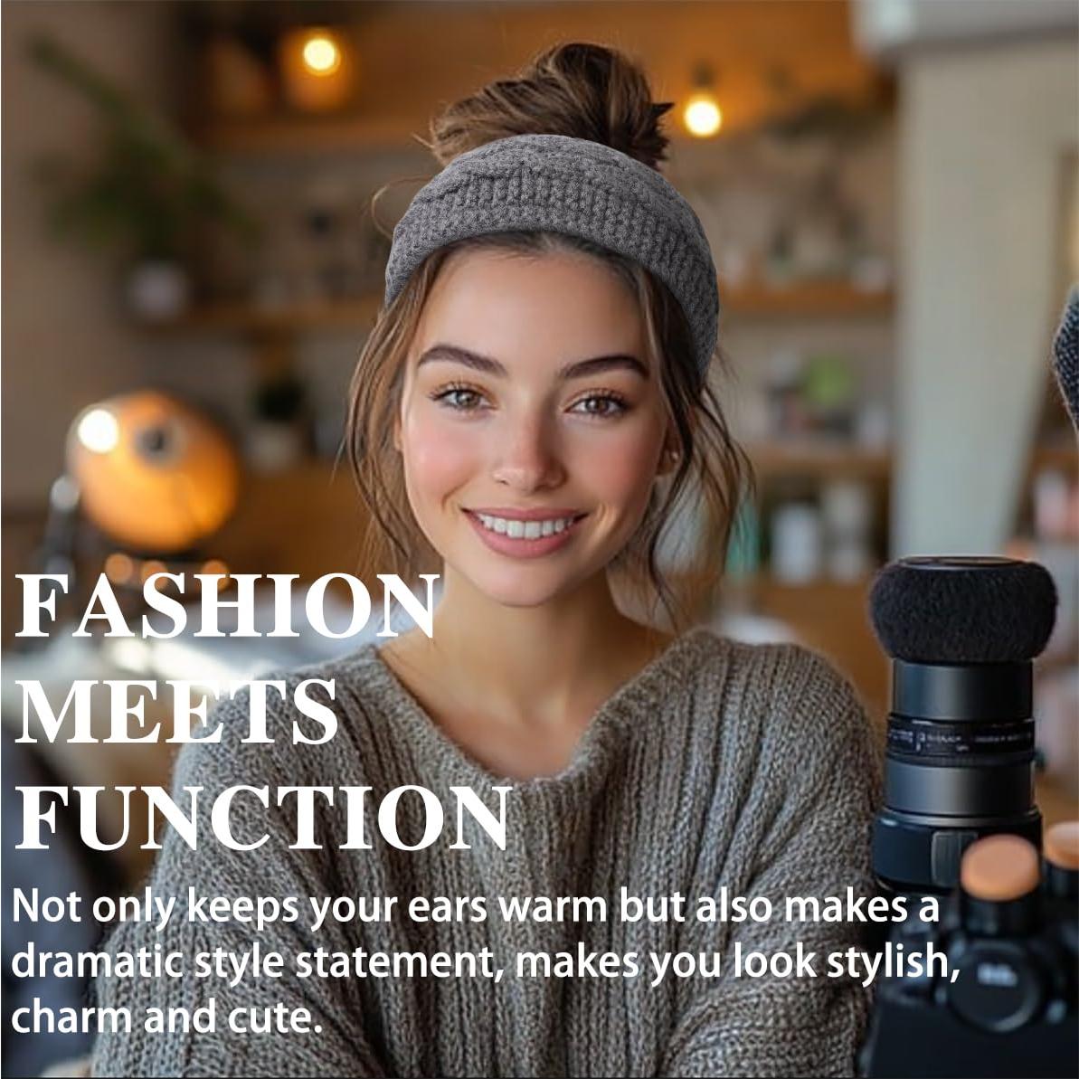 Diadema de Invierno Huachi para Mujeres - Set de 3 Colores