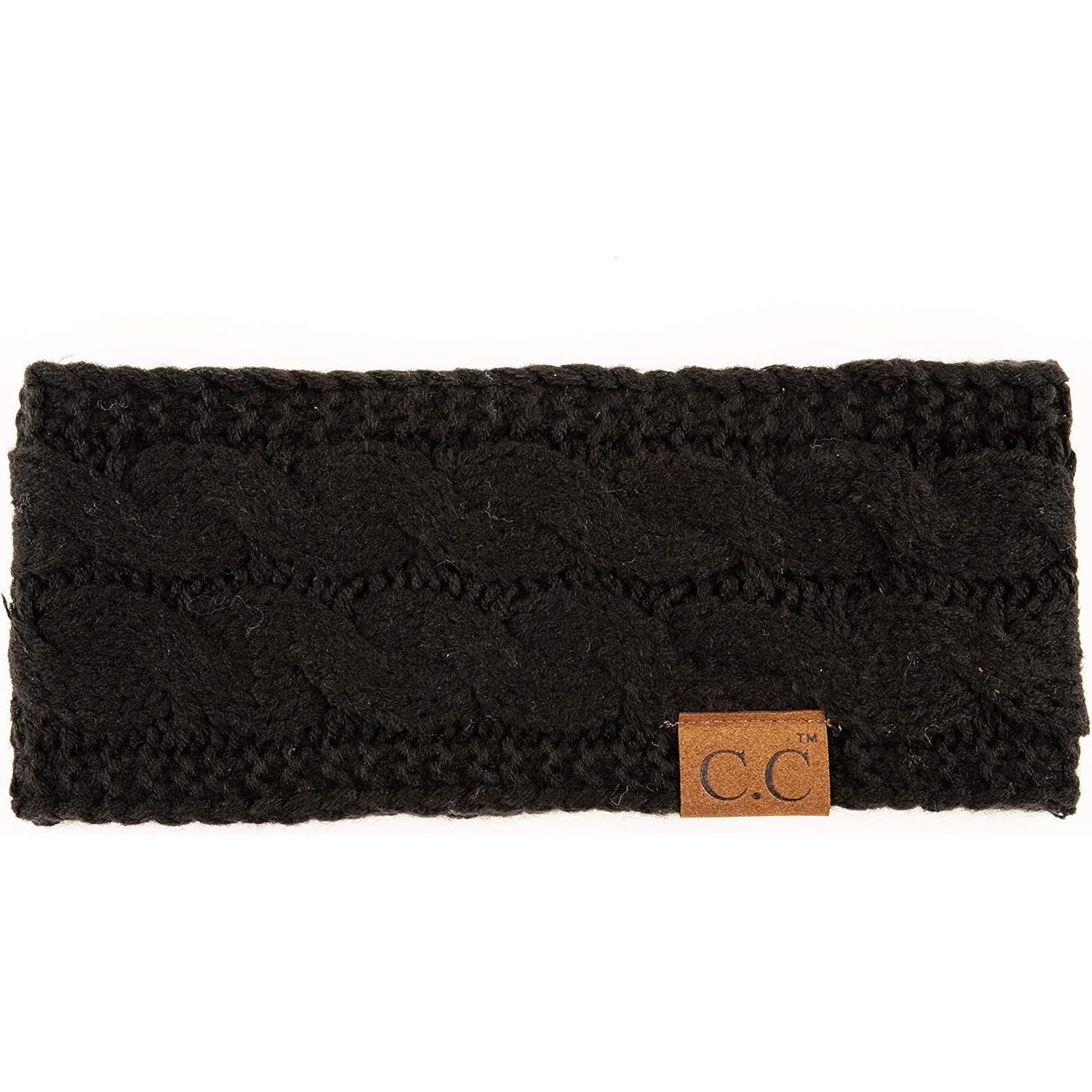 C.C Banda de Cabeza de Felpa Gruesa para Damas - Talla Única