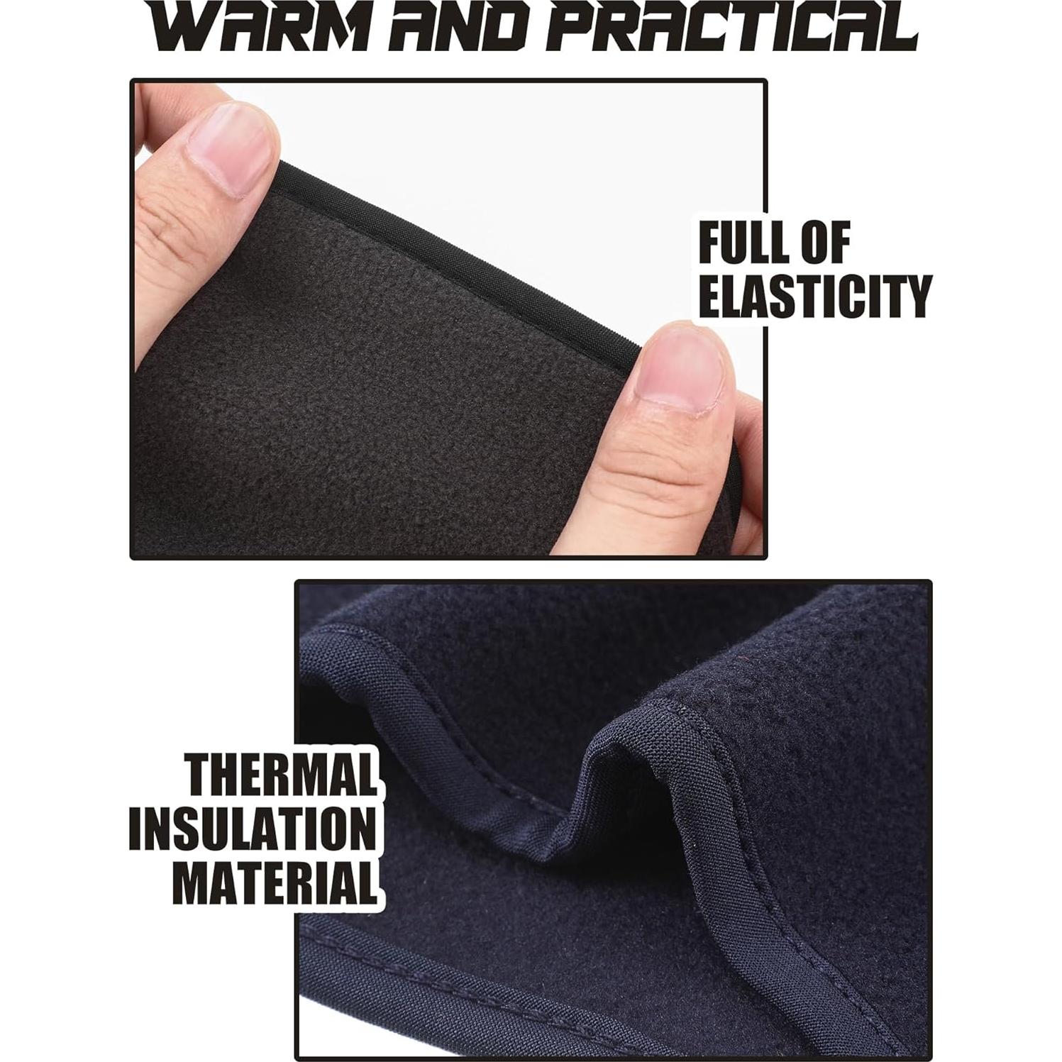 BBTO 3 Pcs Diademas de Forro Polar para Invierno Unisex