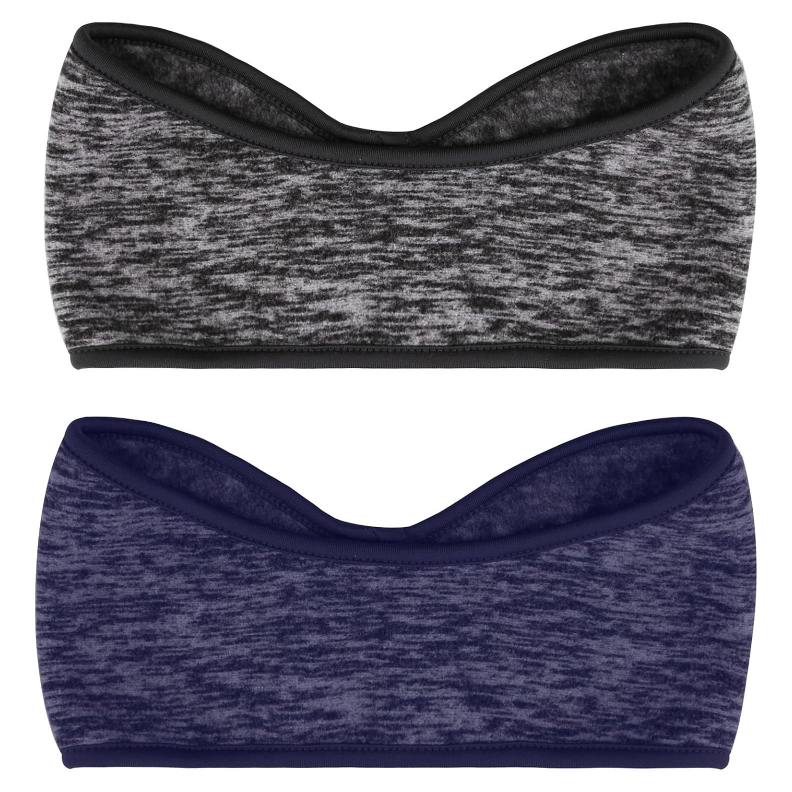 Calentadores de Oídos SAVITA Forro Polar 22.5x11.5cm Gris/Azul