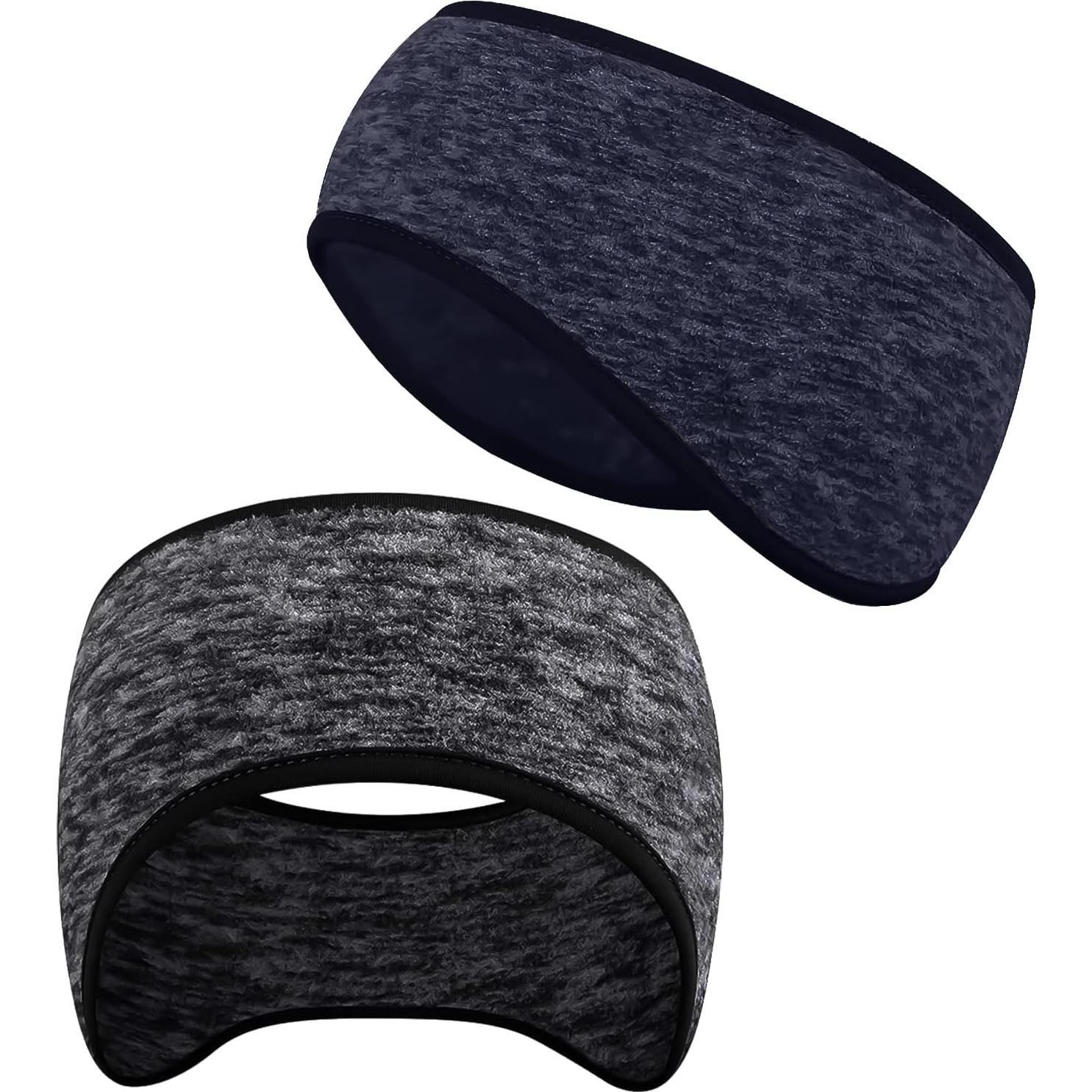 Calentadores de Oídos SAVITA Forro Polar 22.5x11.5cm Gris/Azul