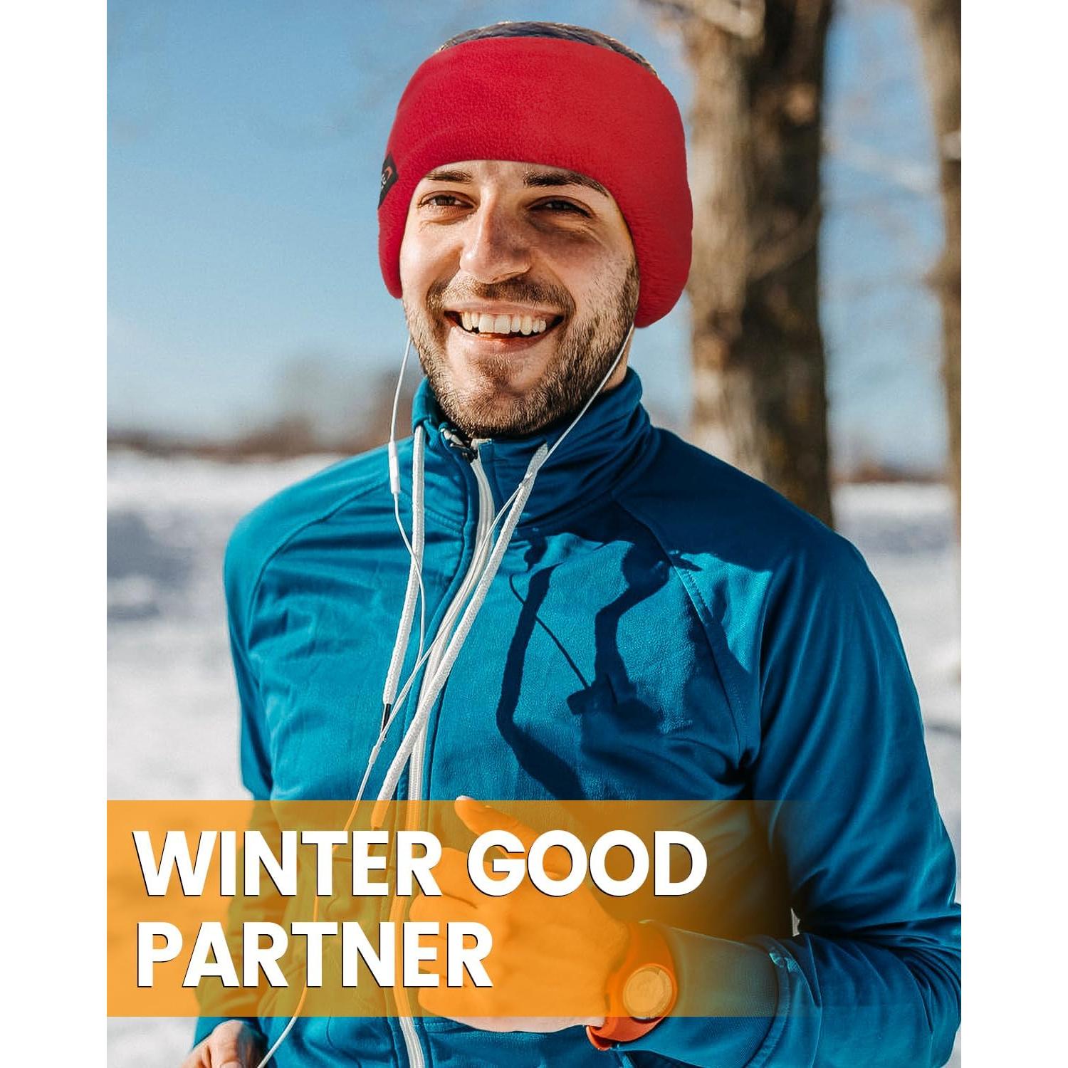 Calentadores de Oídos BEACE Doble Capa Forro Polar Unisex