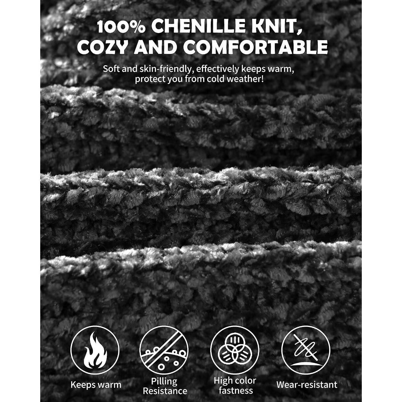 Conjunto de Gorro, Bufanda, Guantes y Diadema Winuesa para Mujeres