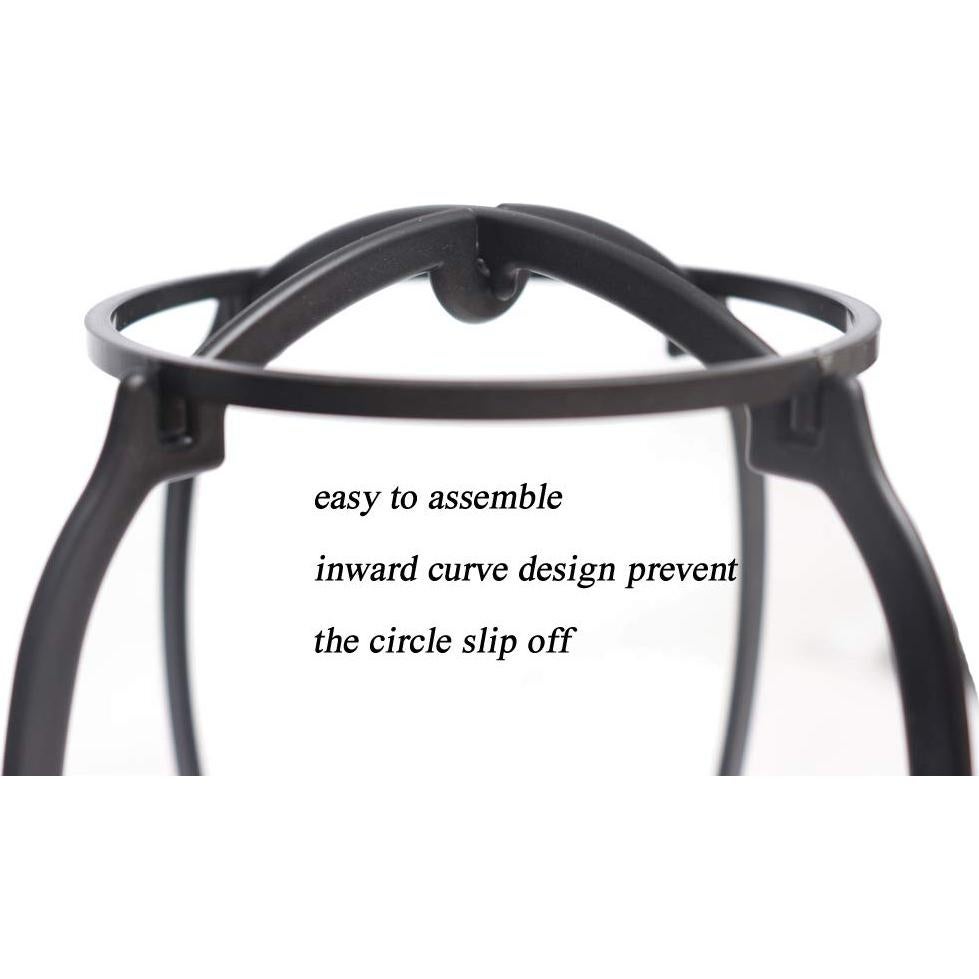 Soporte para Pelucas RUIWEN Hair 2PCS Negro 35.1 cm