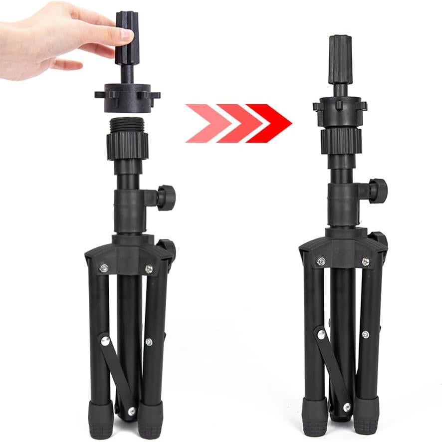 Soporte de Peluca Trípode Zhiqian 63.5 cm Ajustable