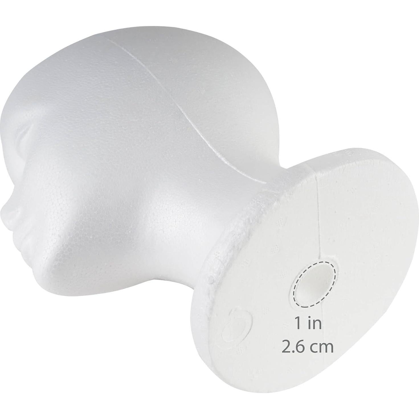 Cabeza de Maniquí Femenino SHANY 27.94 cm Soporte para Pelucas