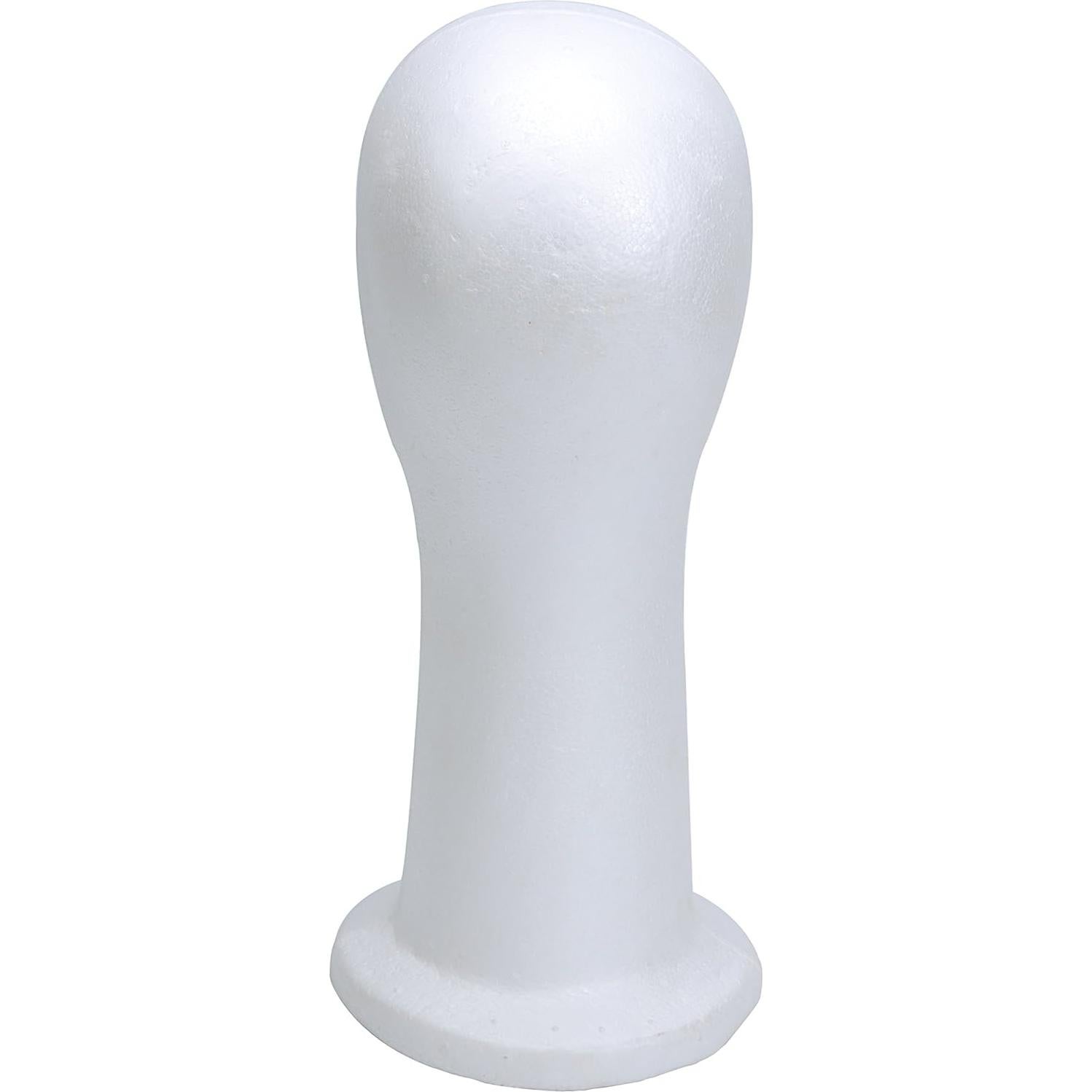 Cabeza de Maniquí de Espuma BHD BEAUTY 38.1 cm Blanca