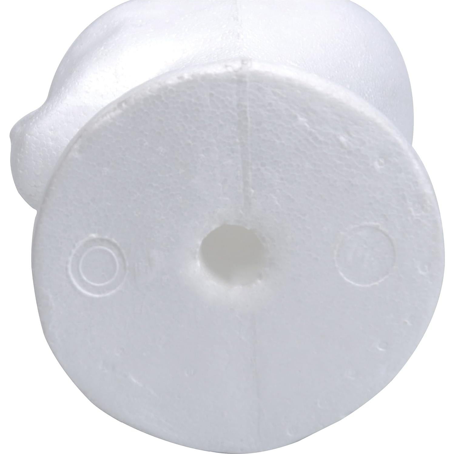 Cabeza de Maniquí de Espuma BHD BEAUTY 38.1 cm Blanca