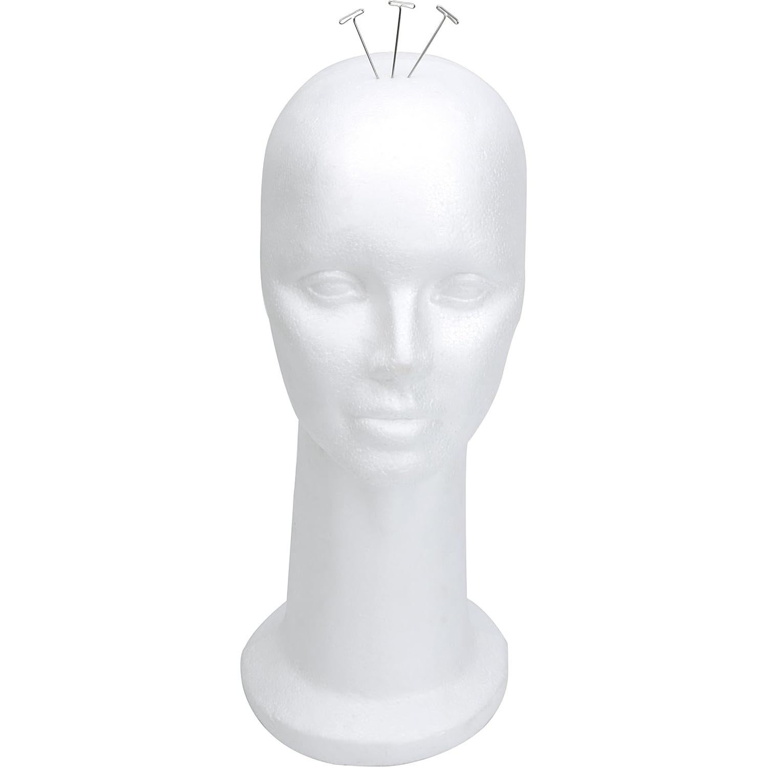 Cabeza de Maniquí de Espuma BHD BEAUTY 38.1 cm Blanca