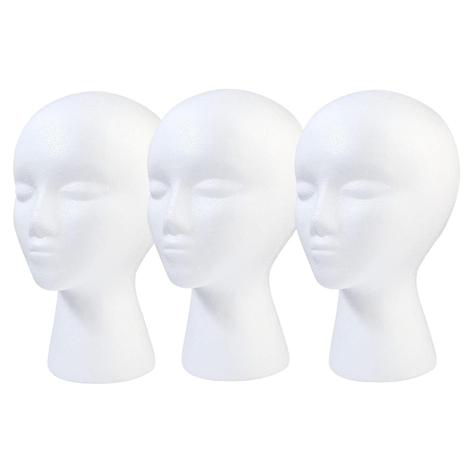 Cabeza de Peluca de Espuma BALABALA - 3 Pcs, 28 cm