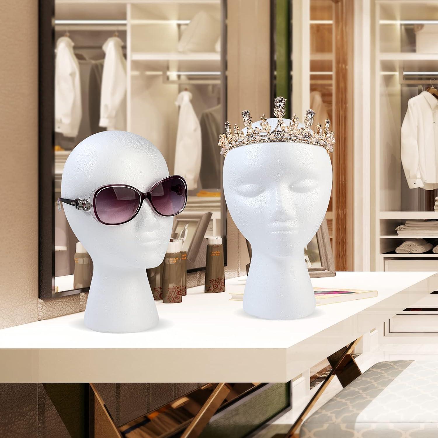 Cabeza de Peluca de Espuma BALABALA - 3 Pcs, 28 cm