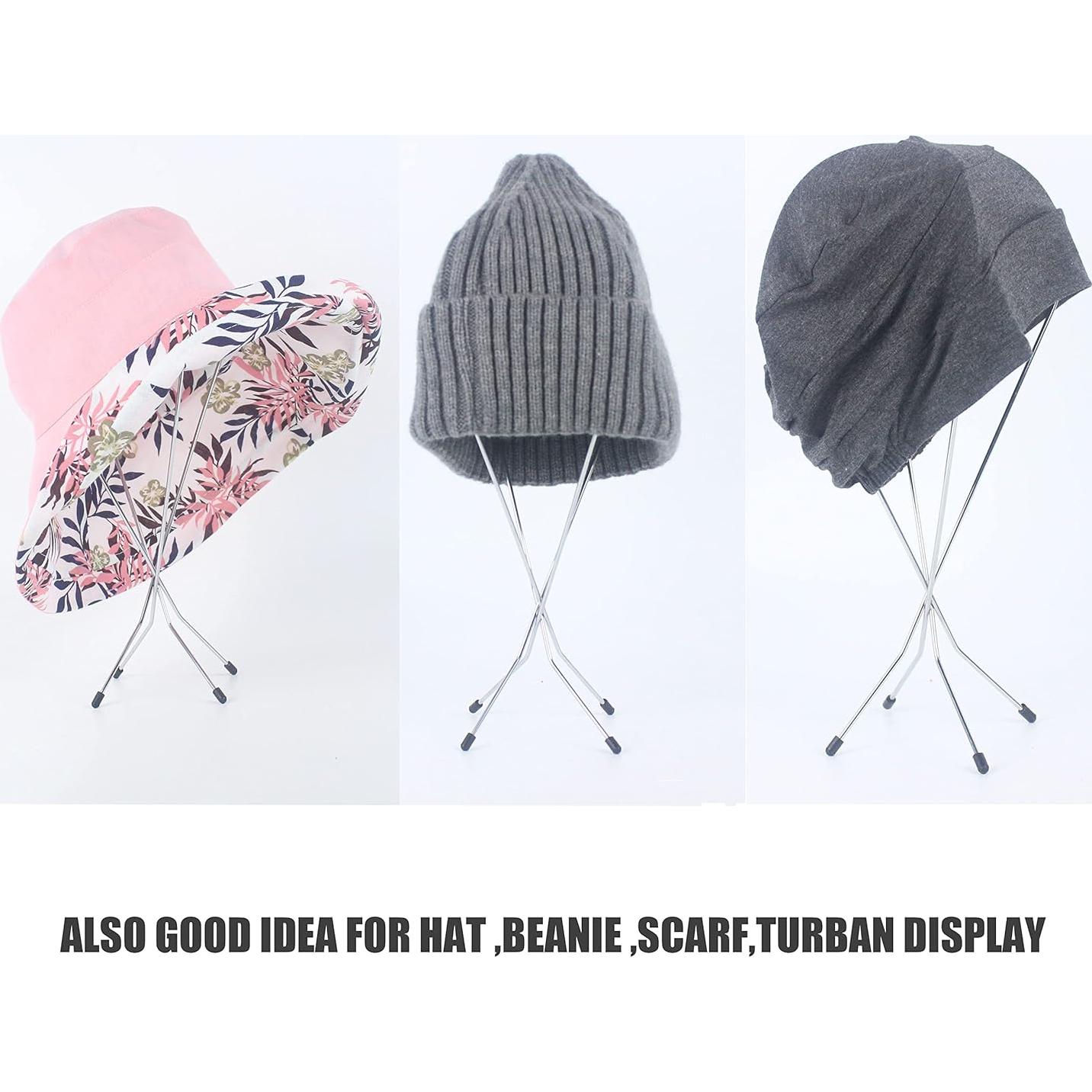 Soporte de Peluca de Alambre Metálico Fashion Do 33 cm