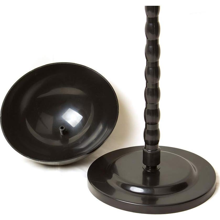 Soporte de Peluca Corto KDOSP 35cm Negro - Portátil y Durable