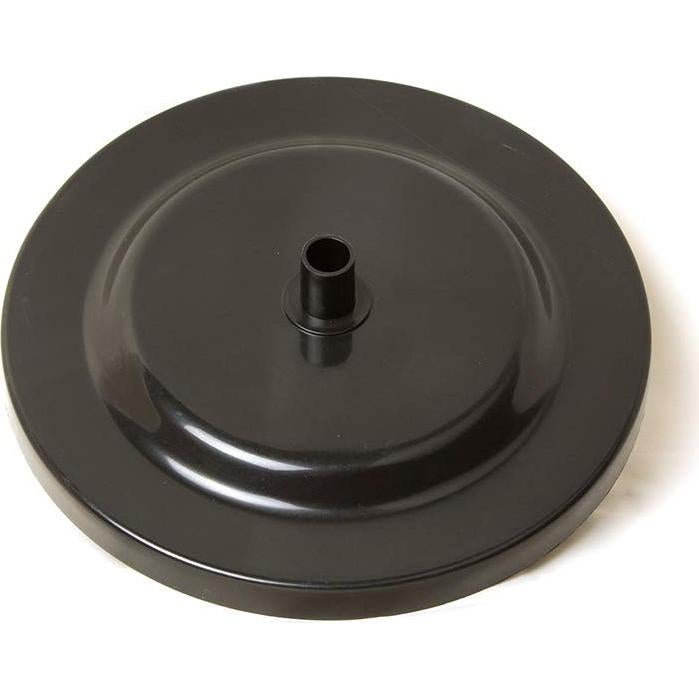 Soporte de Peluca Corto KDOSP 35cm Negro - Portátil y Durable