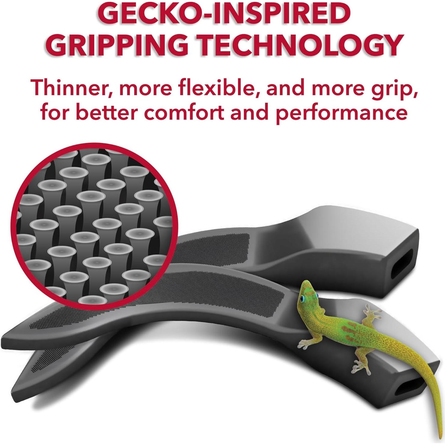 Setex Agarraderas para Gafas de Seguridad y Deportivas - 2 Pares Negros