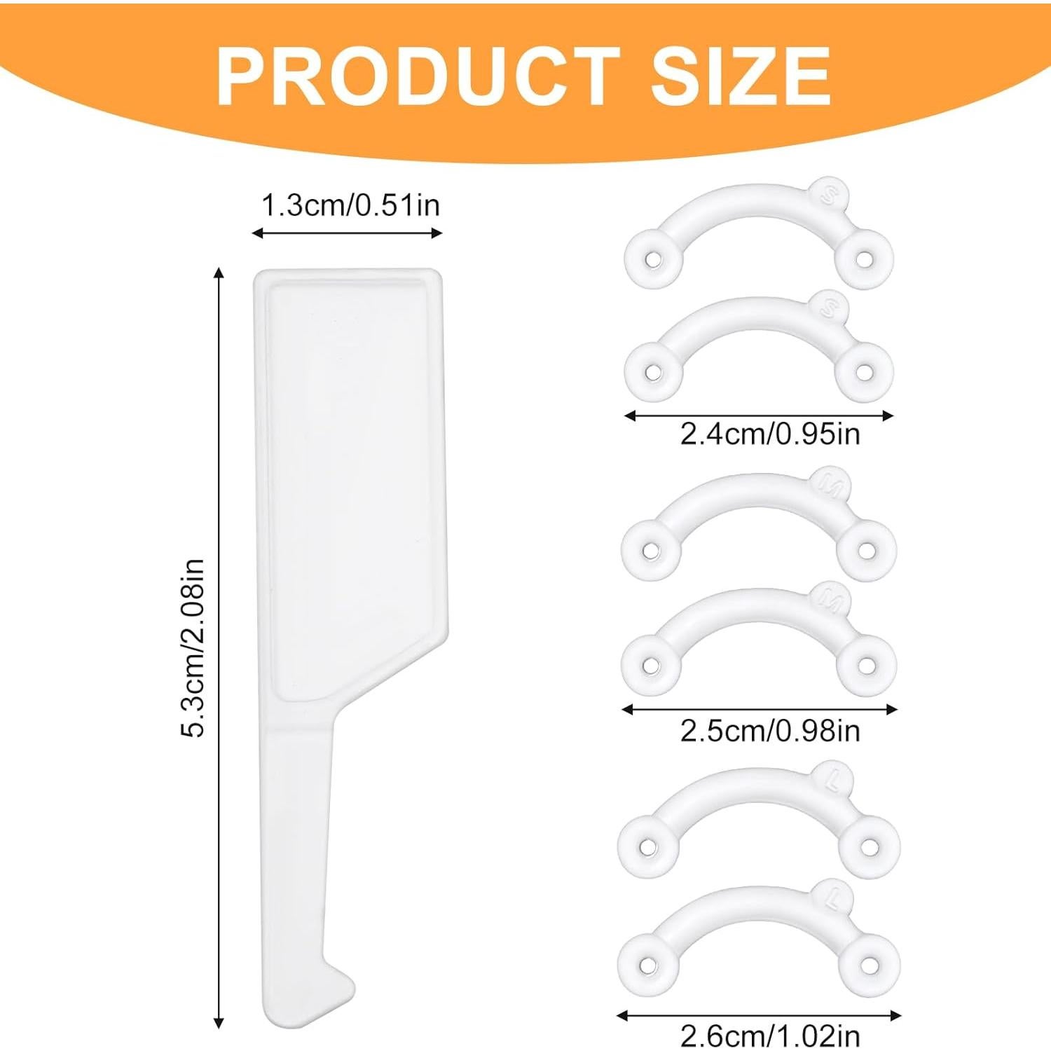 6 Pares Modeladores de Nariz HJZHII - Clips Elevadores Reutilizables