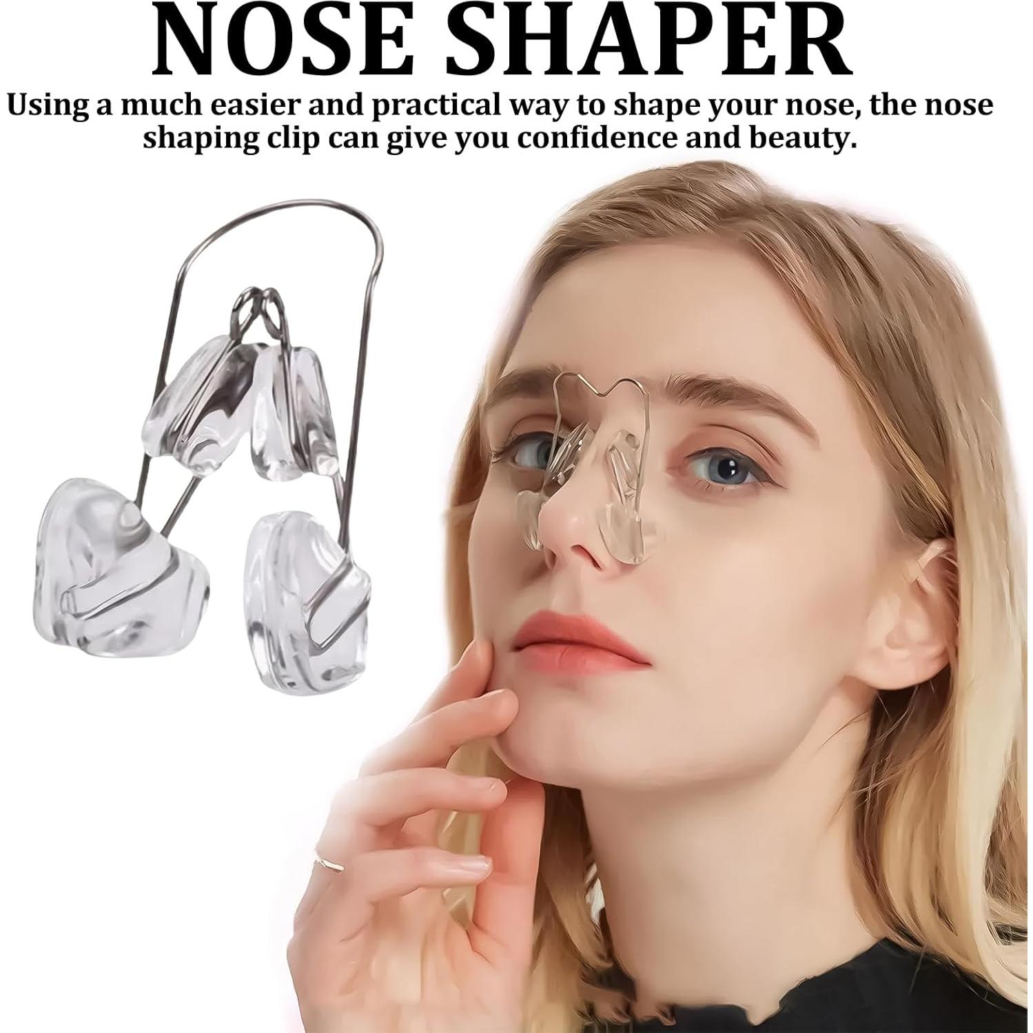 Modelador de Nariz ROBOHOOK 2 Pcs Silicona Transparente