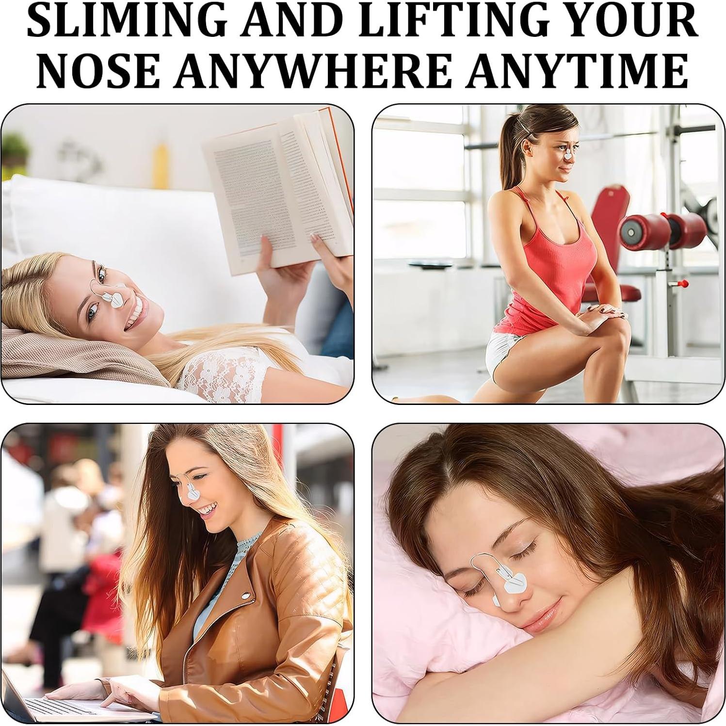 Modelador de Nariz ROBOHOOK 2 Pcs Silicona Transparente