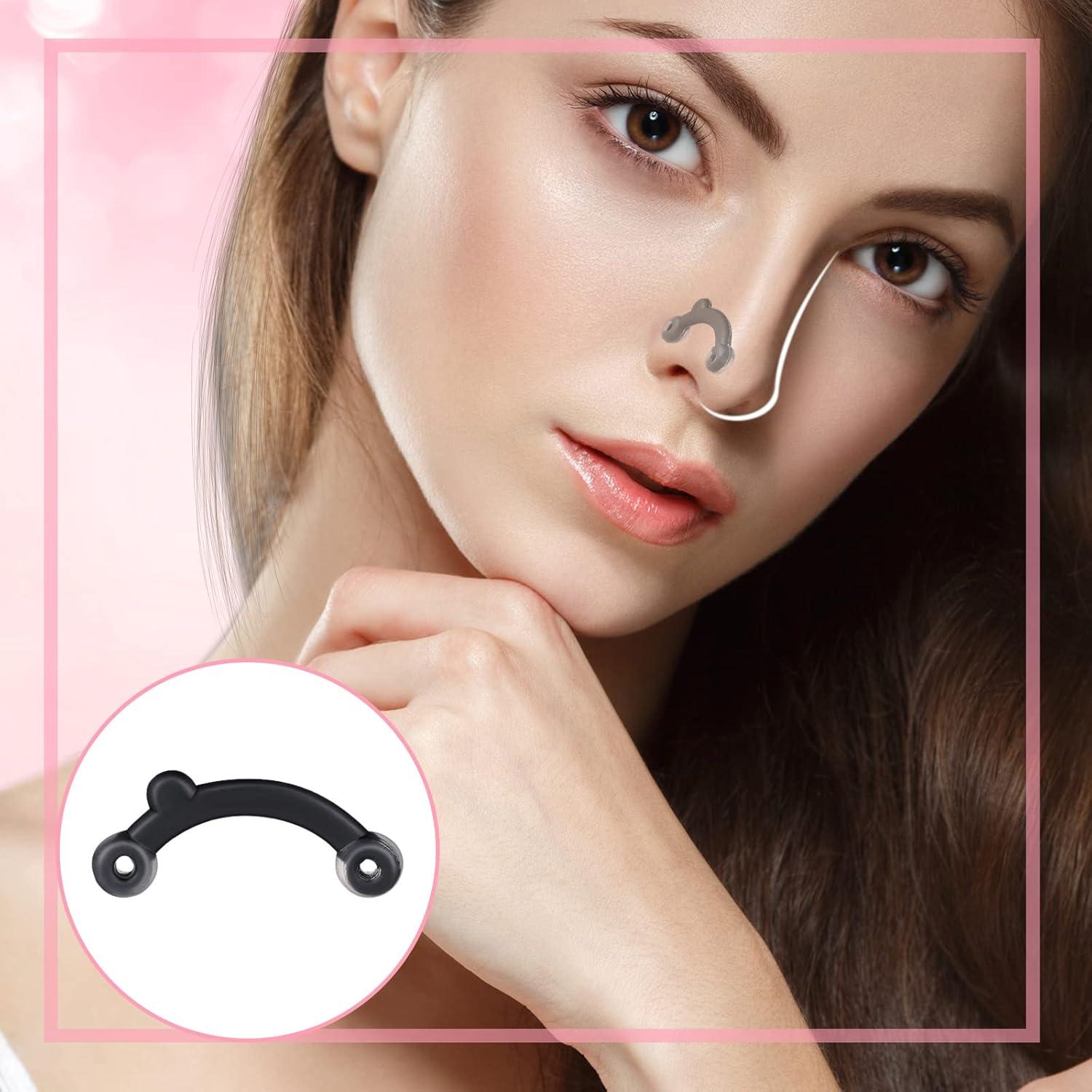 Bonuci 10 Juegos Correctores de Nariz Silicona 3 Tamaños