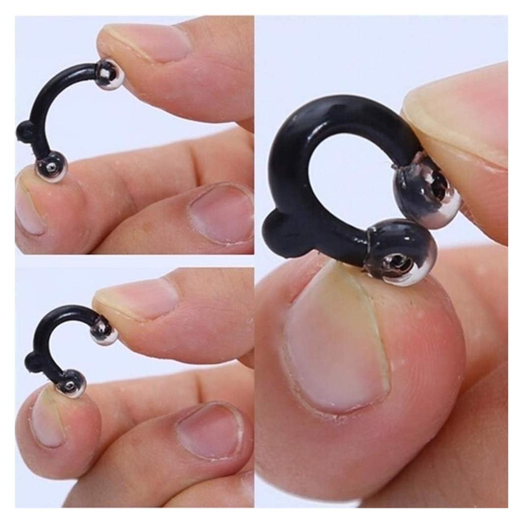 Modelador de Nariz Sin Dolor Ymiko - 3 Pares, Color Variado