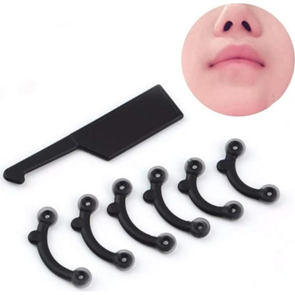 Modelador de Nariz Sin Dolor Ymiko - 3 Pares, Color Variado
