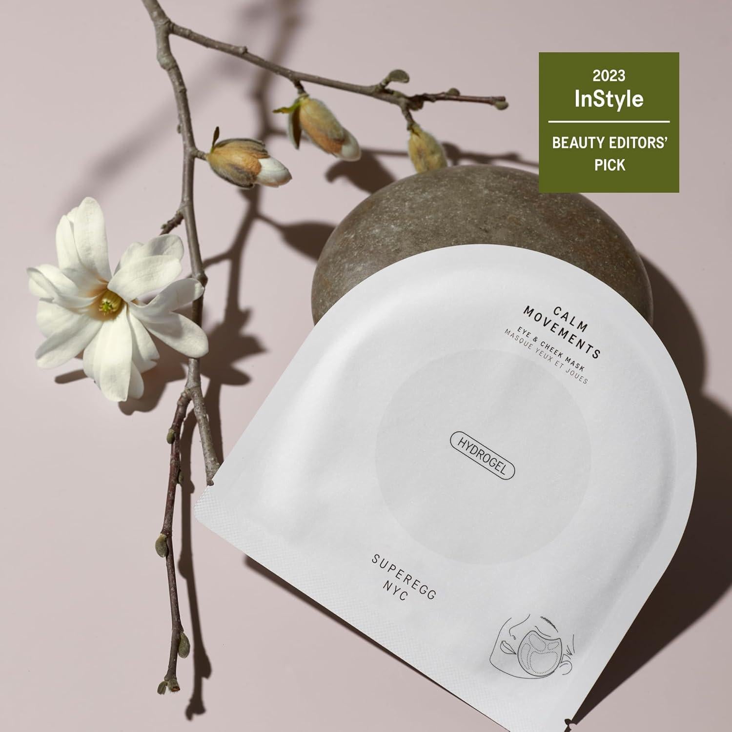 Máscara Hidrogel para Ojos y Mejillas Superegg - Paquete de 5