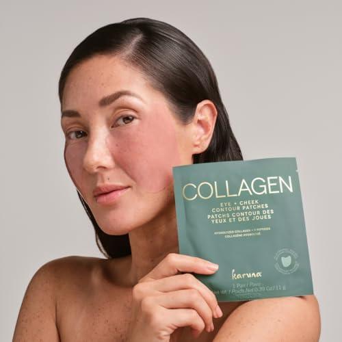 Mascarilla Hidrogel Karuna Skin Colágeno Ojos y Mejillas 2 Piezas