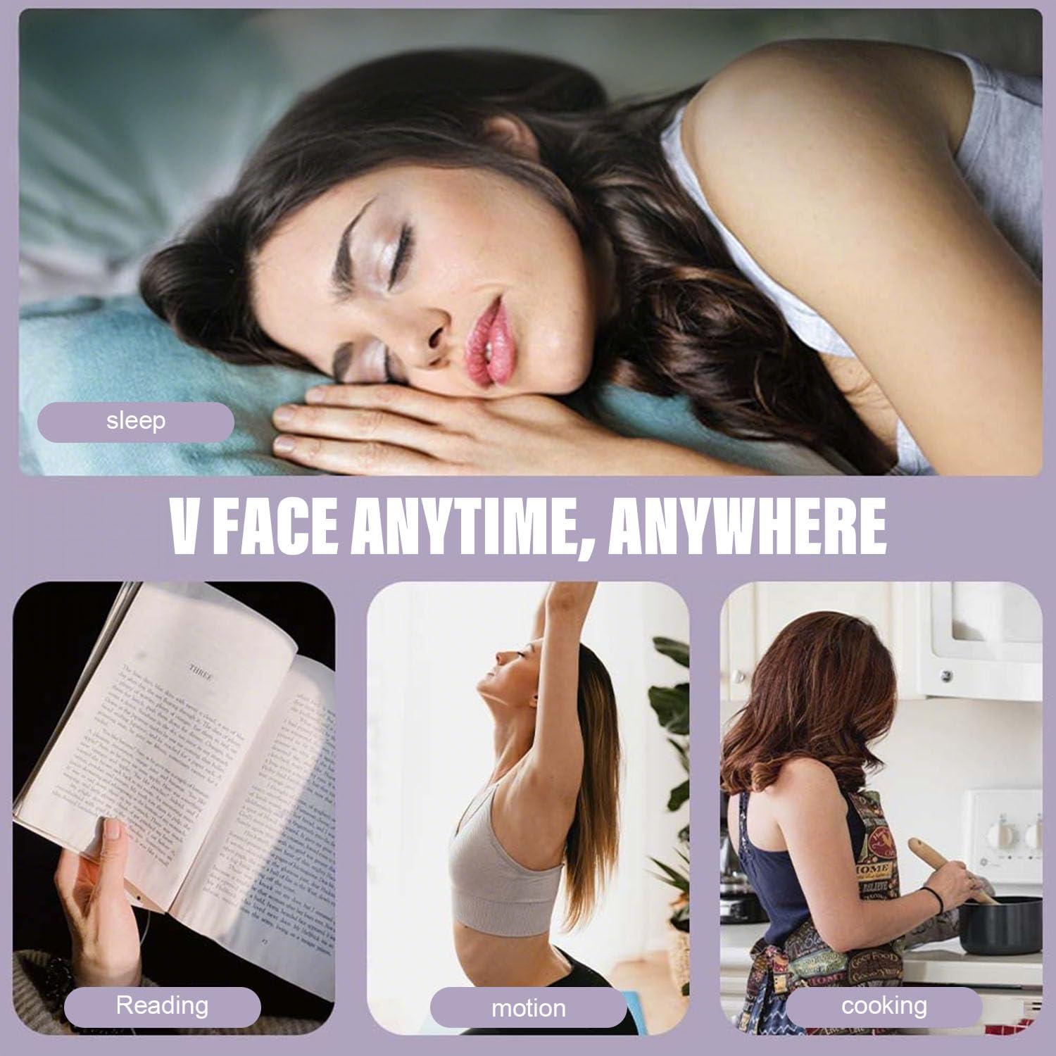 Máscara Reafirmante V-Line SENESS - Elevación Facial Seda Fría