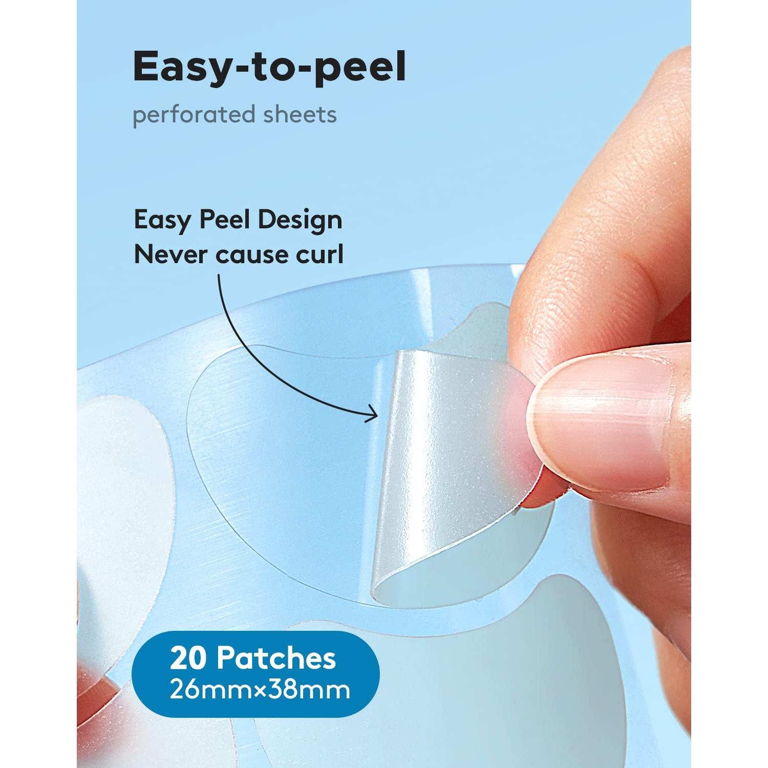 Parche Hidrocoloide Grande LitBear para Acné - 20 Parches