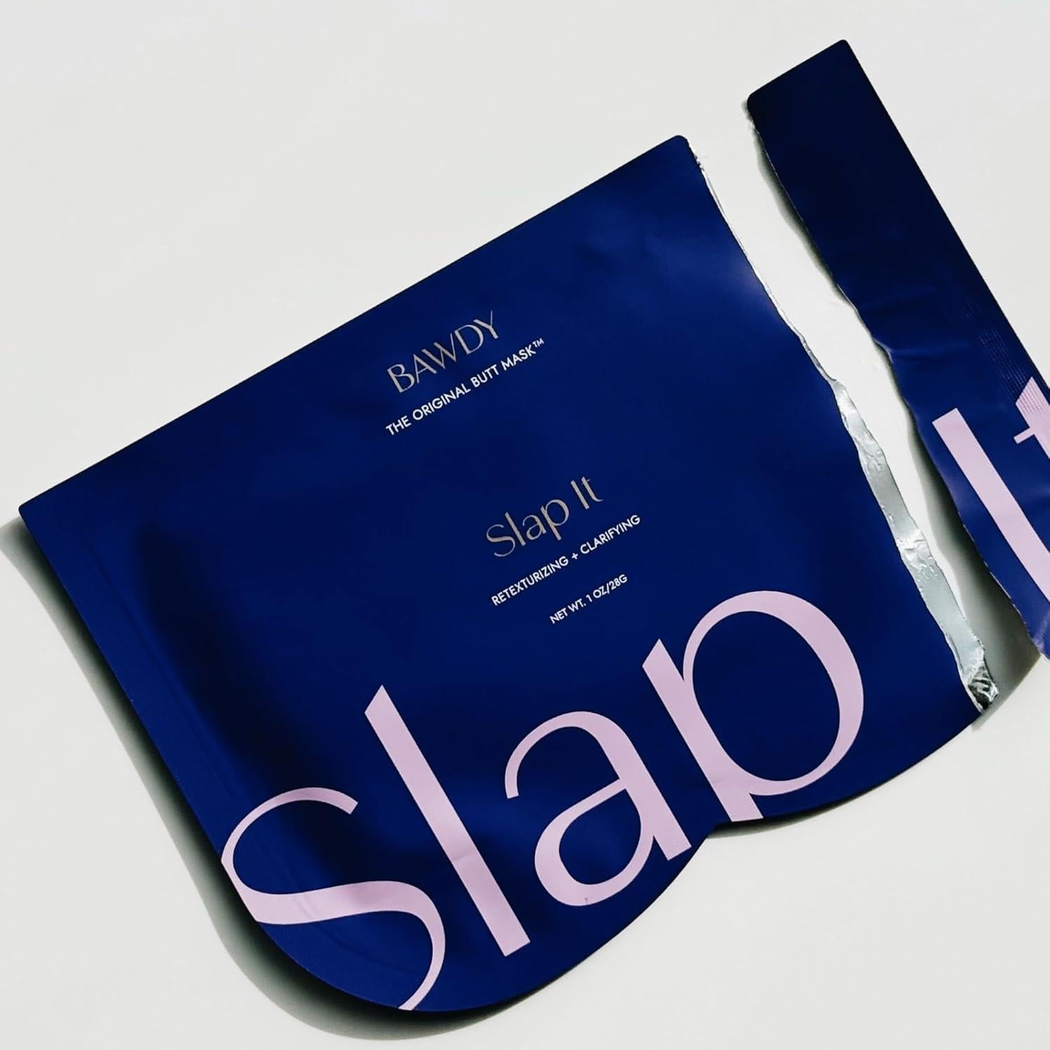 BAWDY Máscara de Belleza para el Trasero con Cafeína - 2 Hojas